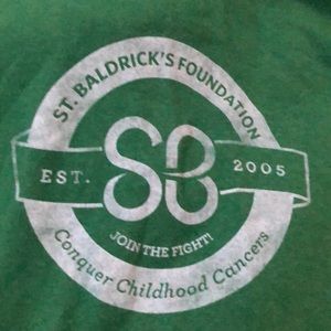 St. Baldricks foundation t-shirt